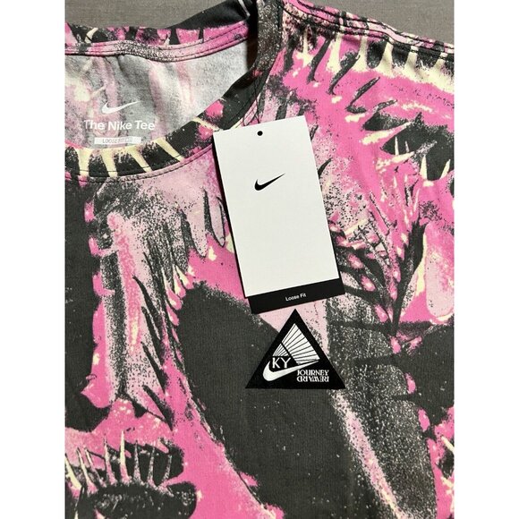 NIKE Kyrie Irving KY JOURNEY REWARDS Shirt Mens Large Pink Short Sleeve Tee. - Picture 2 of 11